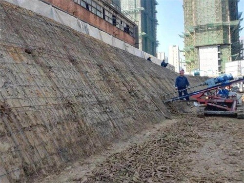 大名建筑边坡支护